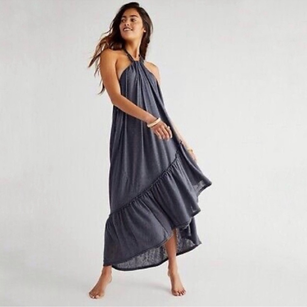 Free People Beach Ribbed Convertible Maxi Skirt/Dress